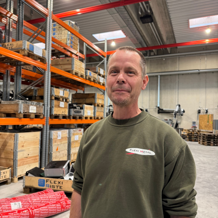 Jan Andersen. Produktionschef og medindehaver af Flexi-Riste A/S